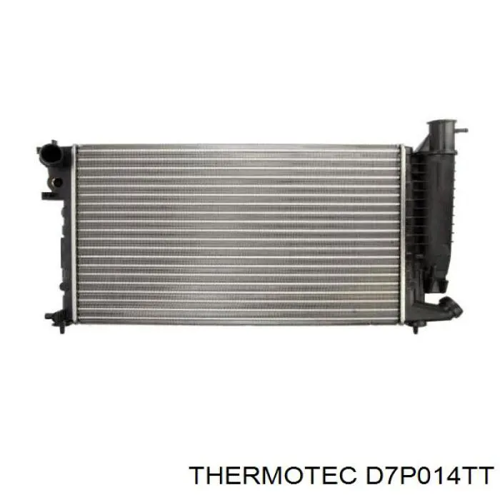 D7P014TT Thermotec radiador refrigeración del motor