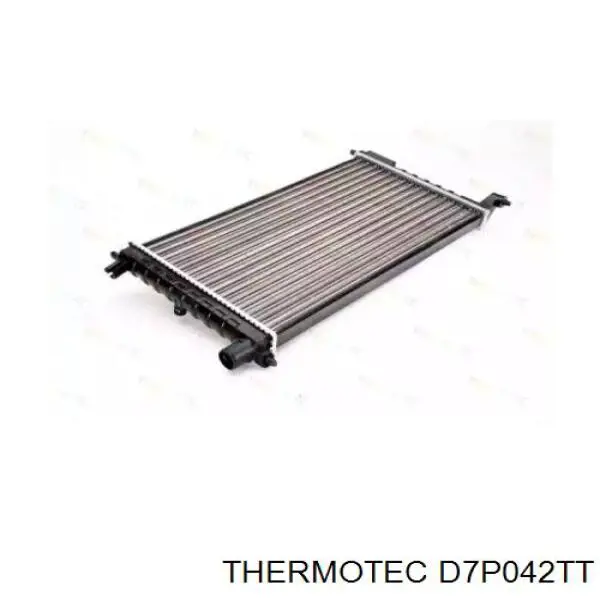 D7P042TT Thermotec radiador refrigeración del motor