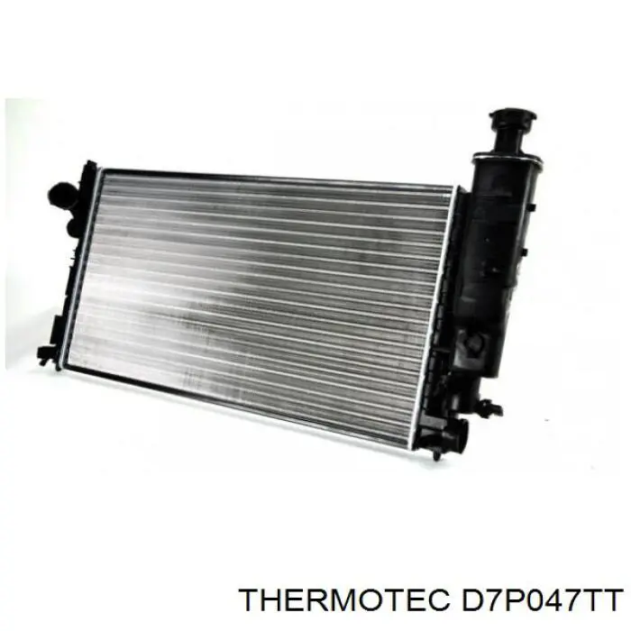 D7P047TT Thermotec radiador refrigeración del motor