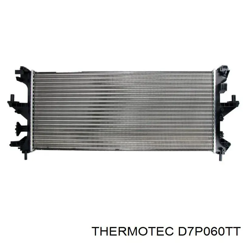 D7P060TT Thermotec radiador refrigeración del motor