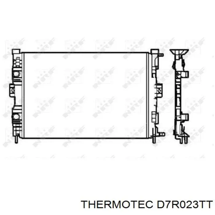 D7R023TT Thermotec radiador