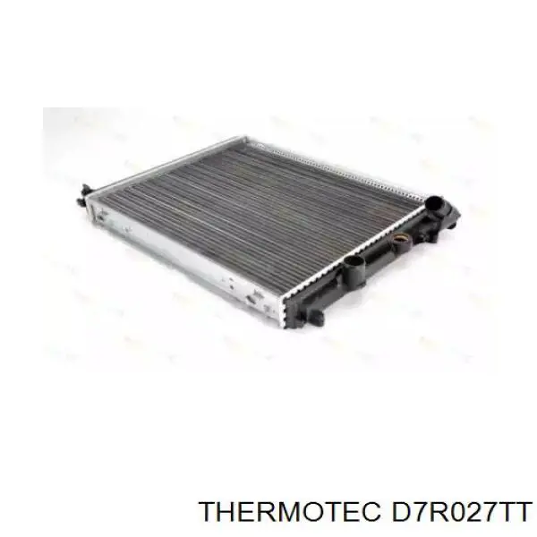 D7R027TT Thermotec radiador refrigeración del motor