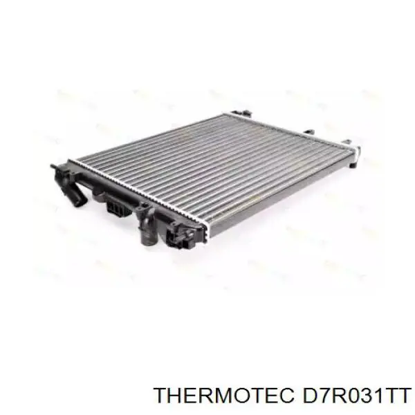 D7R031TT Thermotec radiador refrigeración del motor