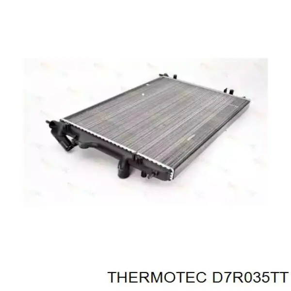 D7R035TT Thermotec radiador refrigeración del motor