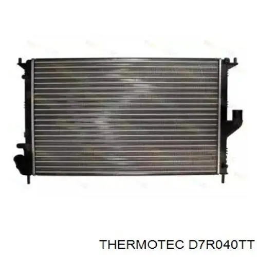 d7r040tt Thermotec radiador refrigeración del motor