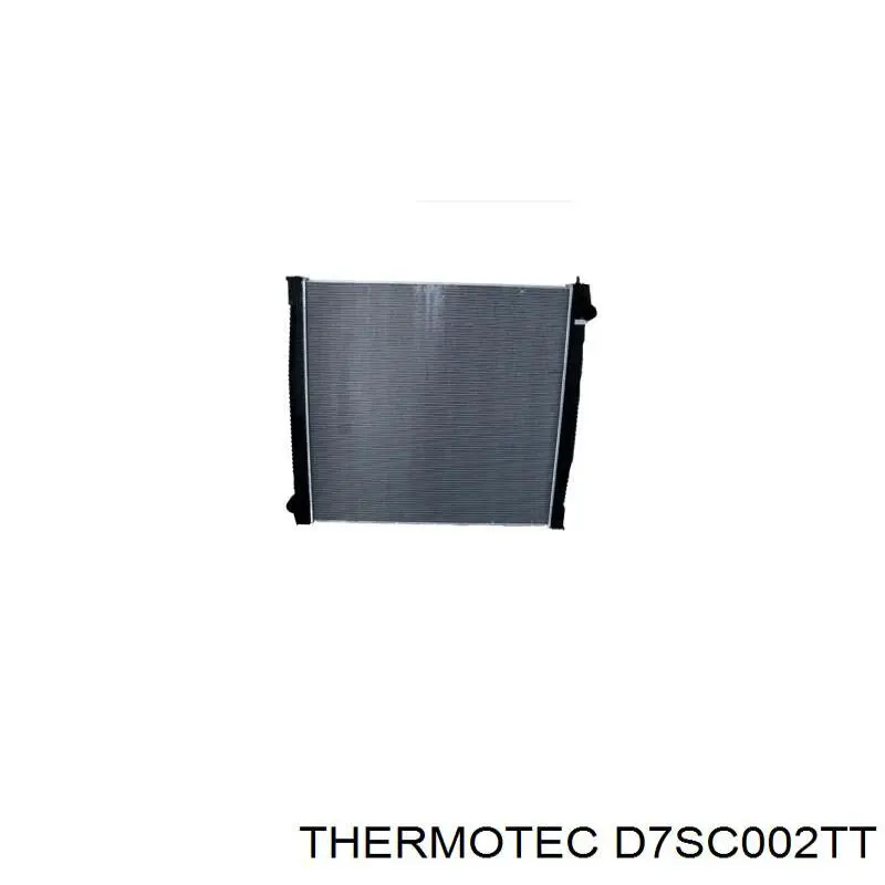 D7SC002TT Thermotec radiador refrigeración del motor