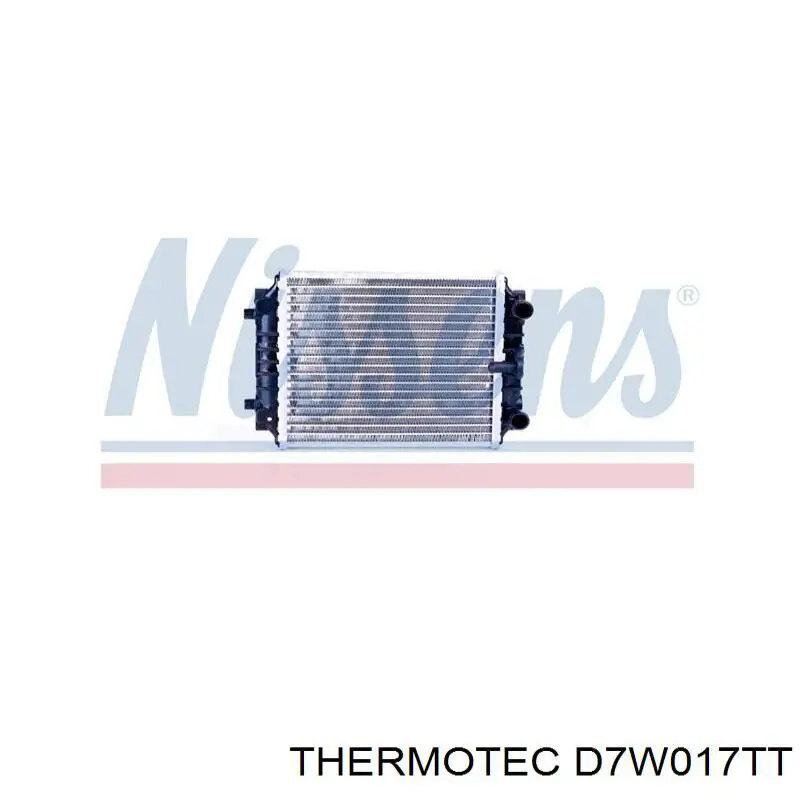Comprar D7W017TT Thermotec Radiador de auto
