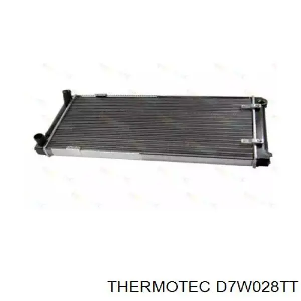 D7W028TT Thermotec radiador refrigeración del motor