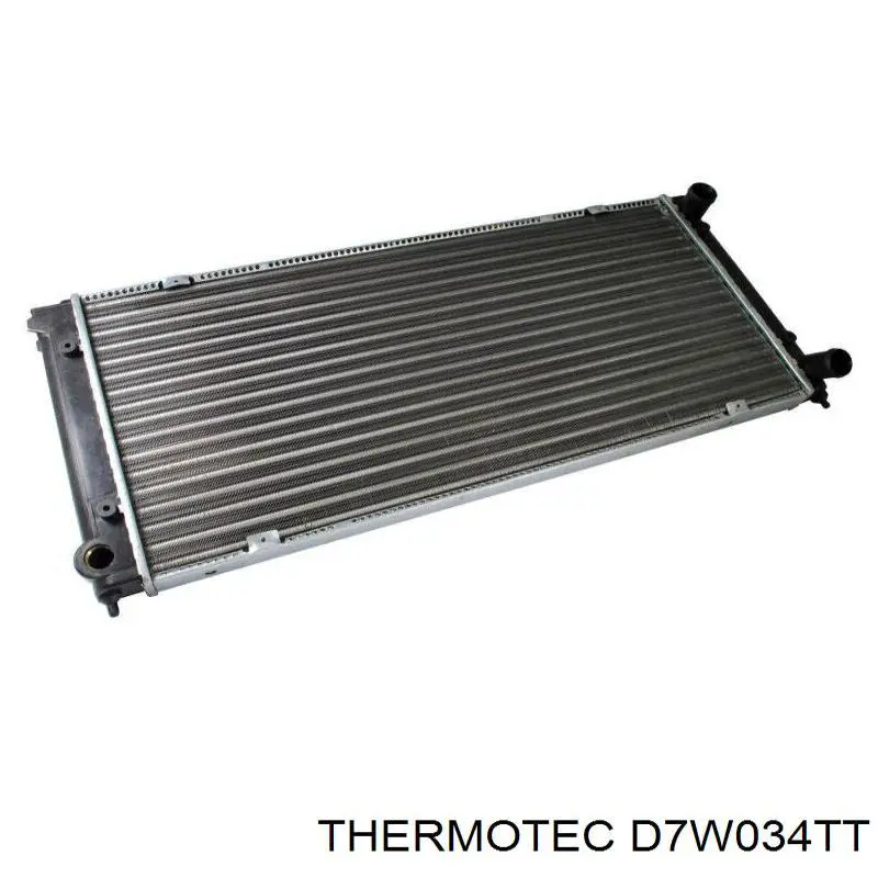 D7W034TT Thermotec radiador refrigeración del motor