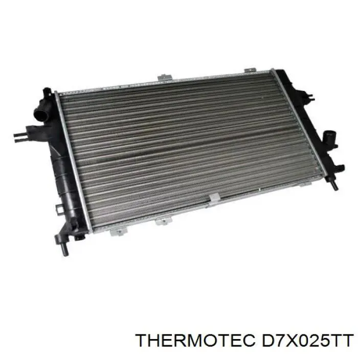 THERMOTEC D7C016TT Radiador De Aluminio Para Motor: Refrigeración Eficiente Para Mitsubishi ASX, Outlander Y Lancer