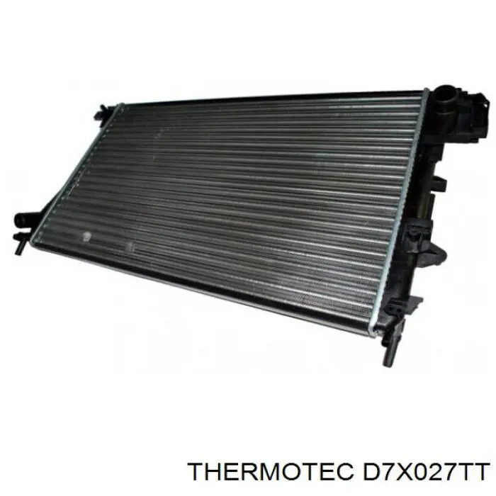 D7X027TT Thermotec radiador refrigeración del motor