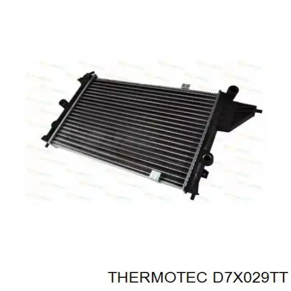 D7X029TT Thermotec radiador refrigeración del motor