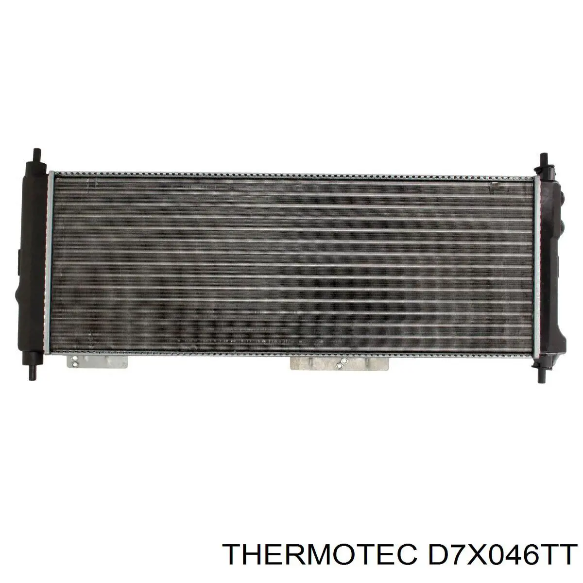 D7X046TT Thermotec radiador refrigeración del motor