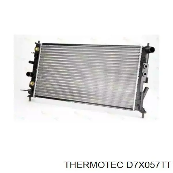 D7X057TT Thermotec radiador refrigeración del motor