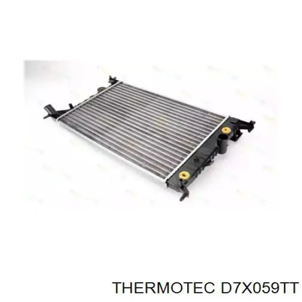 Radiador de água Opel 1300158