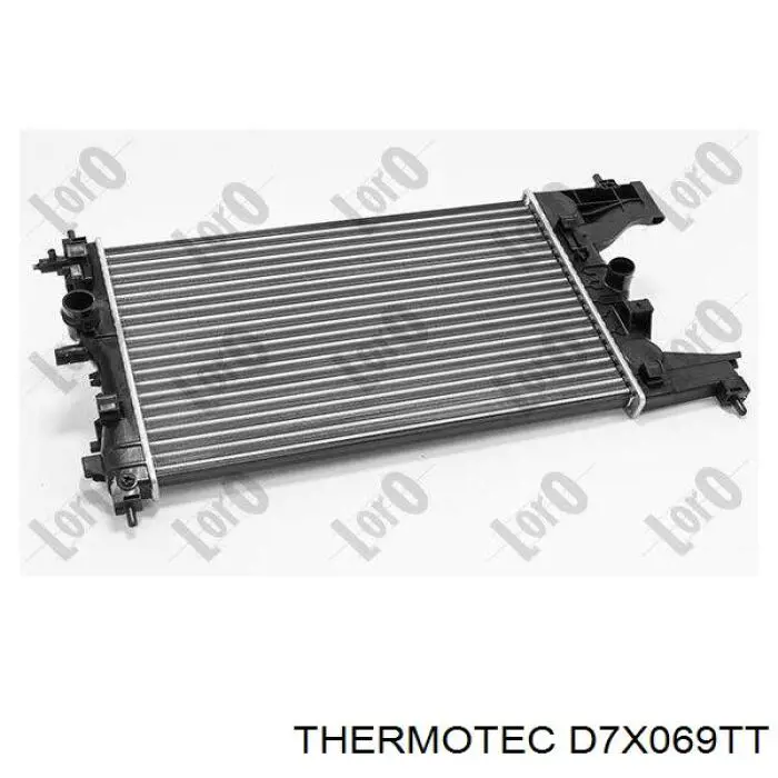 D7X069TT Thermotec radiador