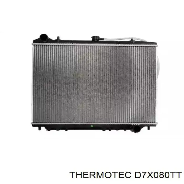 D7X080TT Thermotec radiador refrigeración del motor