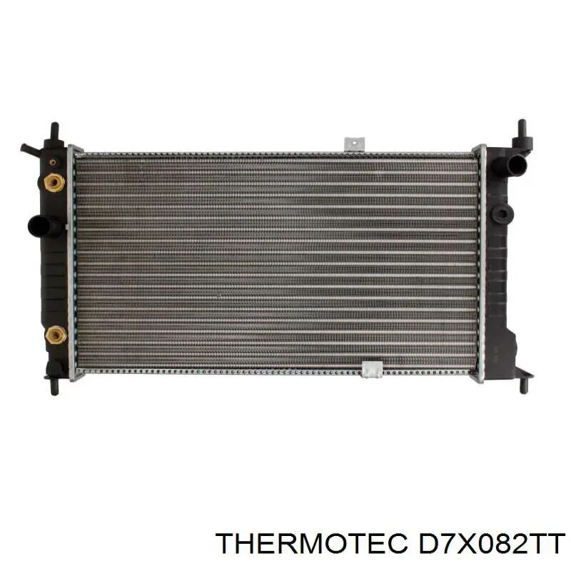 D7X082TT Thermotec radiador refrigeración del motor