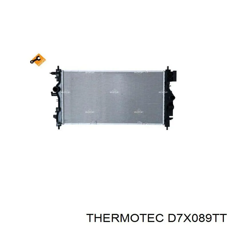 D7X089TT Thermotec radiador