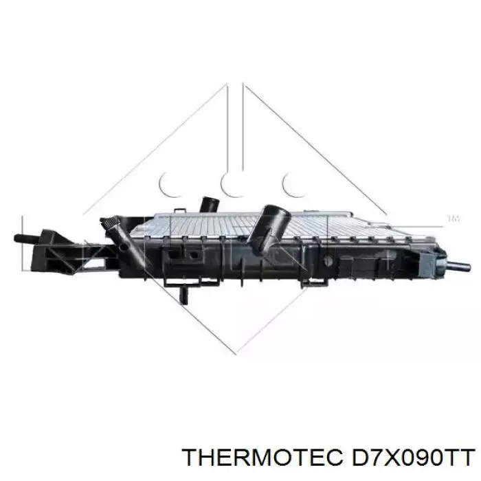 D7X090TT Thermotec radiador refrigeración del motor