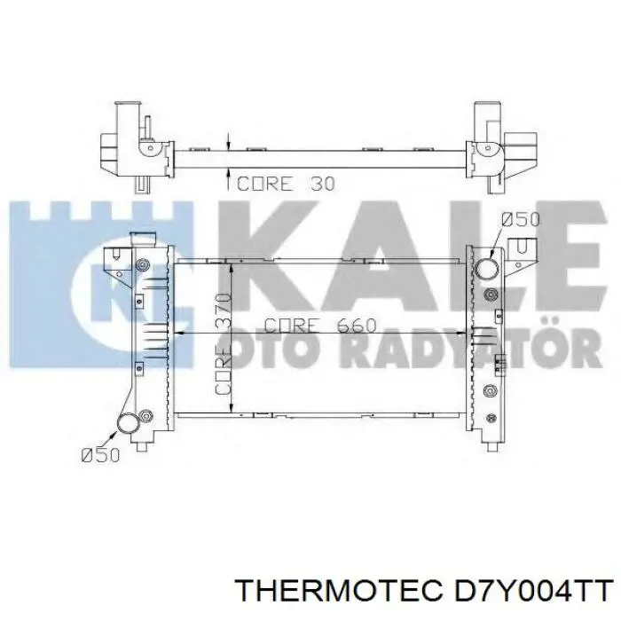 4682587AB Chrysler Refrigeración del motor