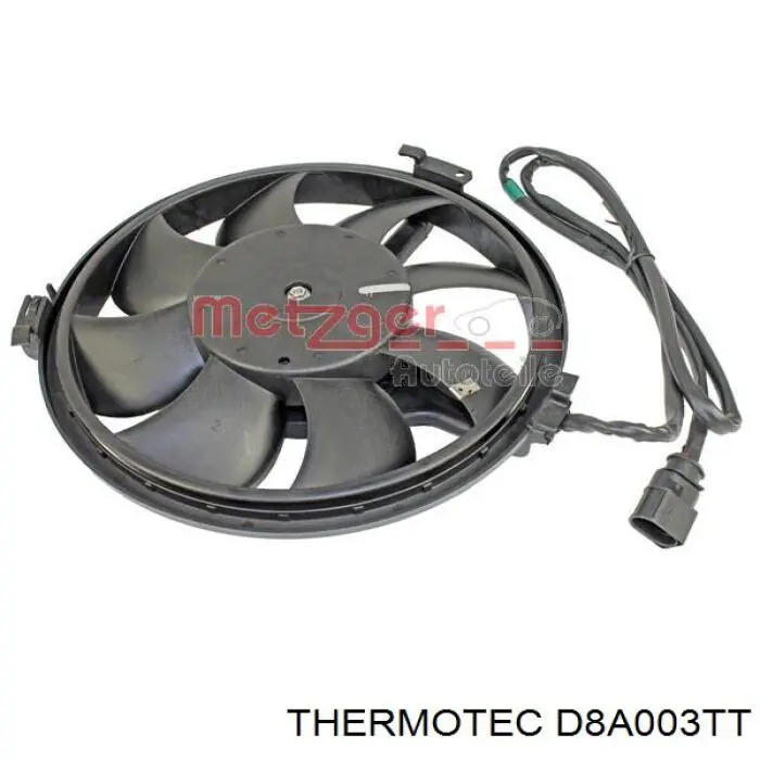 Ventilador de radiador Thermotec D8A003TT precio, desde 53,72 EUR