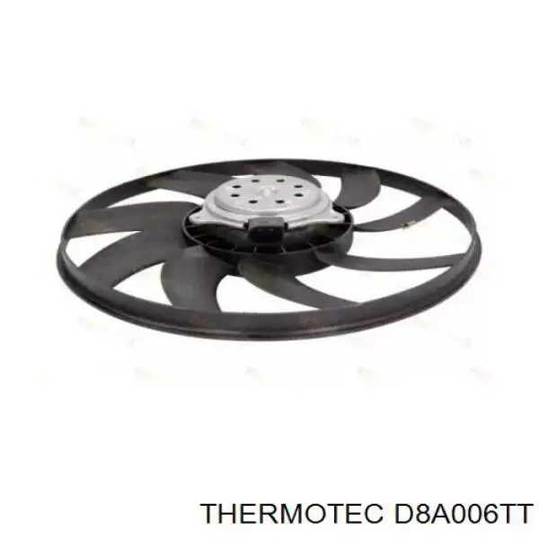 D8A006TT Thermotec ventilador (rodete +motor refrigeración del motor con electromotor, izquierdo)
