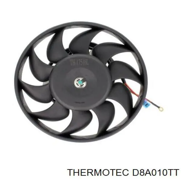 D8A010TT Thermotec ventilador (rodete +motor refrigeración del motor con electromotor completo)