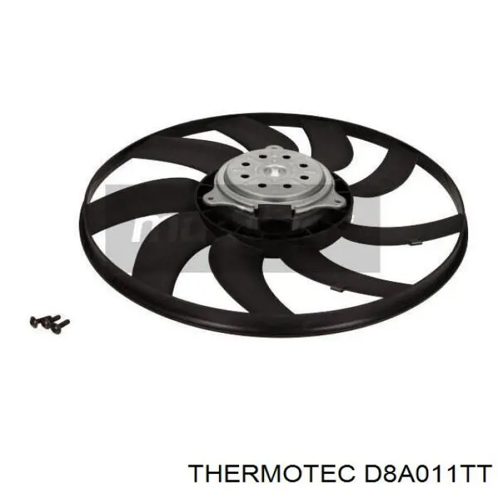 D8A011TT Thermotec ventilador (rodete +motor refrigeración del motor con electromotor derecho)