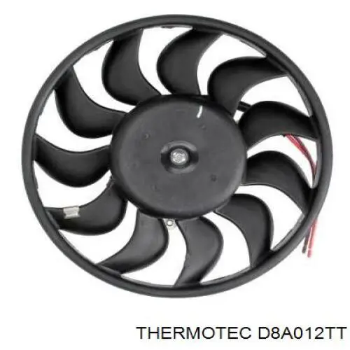 D8A012TT Thermotec rodete ventilador, refrigeración de motor