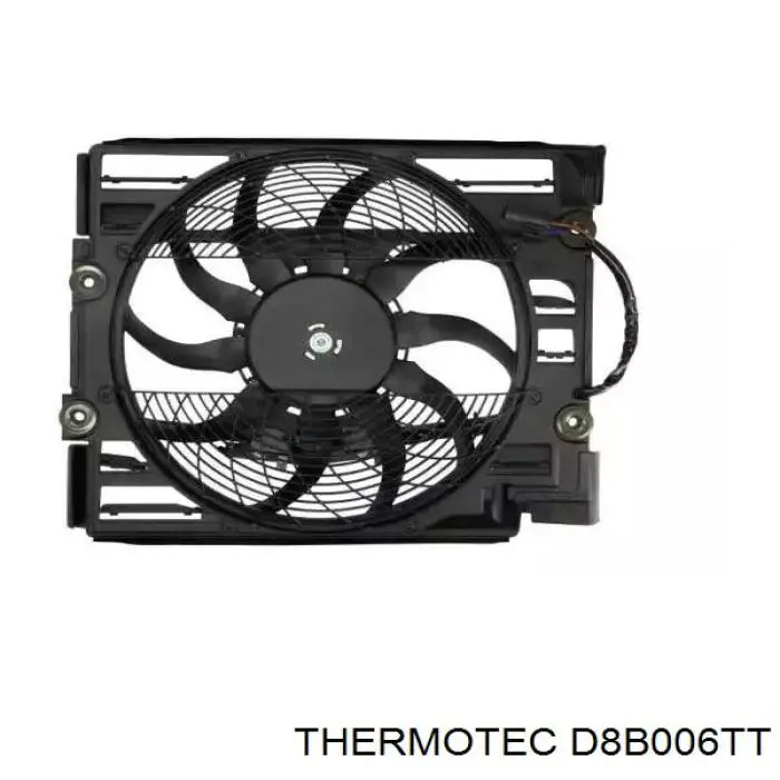 D8B006TT Thermotec ventilador (rodete +motor aire acondicionado con electromotor completo)