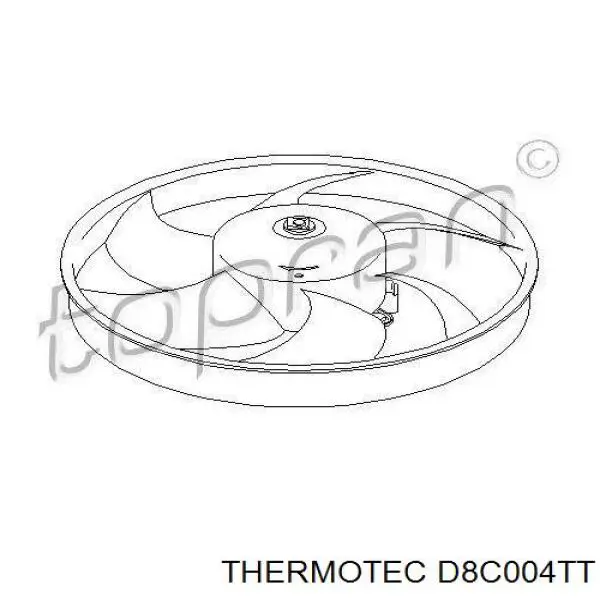 Comprar D8C004TT Thermotec Ventilador del motor