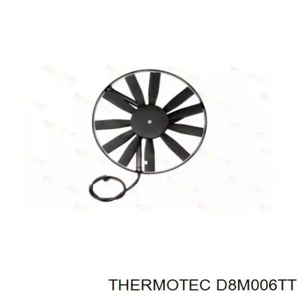 D8M006TT Thermotec ventilador (rodete +motor refrigeración del motor con electromotor completo)