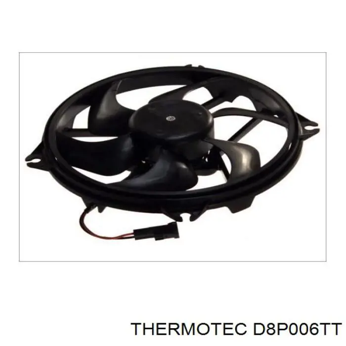 D8P006TT Thermotec ventilador (rodete +motor refrigeración del motor con electromotor completo)