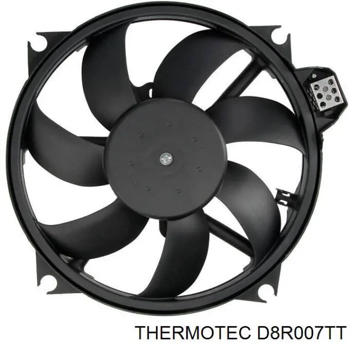 D8R007TT Thermotec ventilador (rodete +motor refrigeración del motor con electromotor completo)