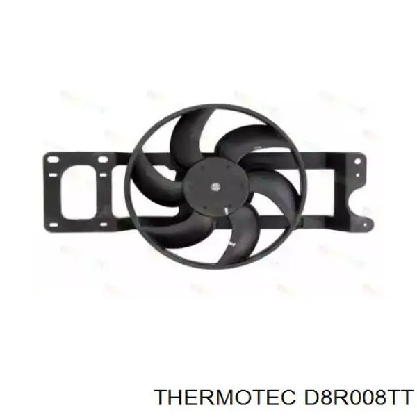 D8R008TT Thermotec ventilador (rodete +motor refrigeración del motor con electromotor completo)