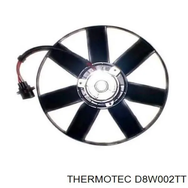 D8W002TT Thermotec ventilador (rodete +motor refrigeración del motor con electromotor completo)