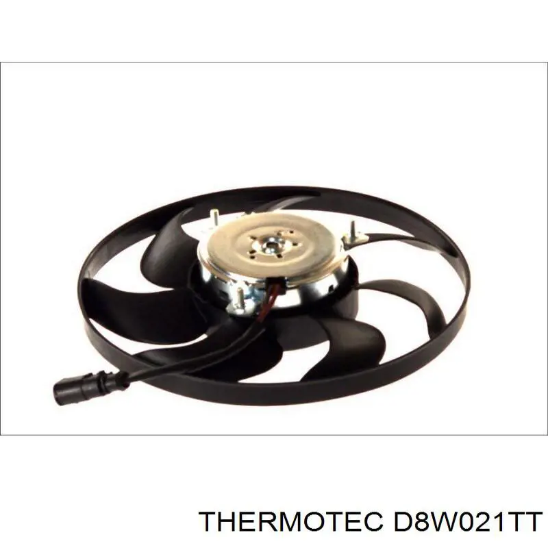 D8W021TT Thermotec ventilador (rodete +motor refrigeración del motor con electromotor derecho)