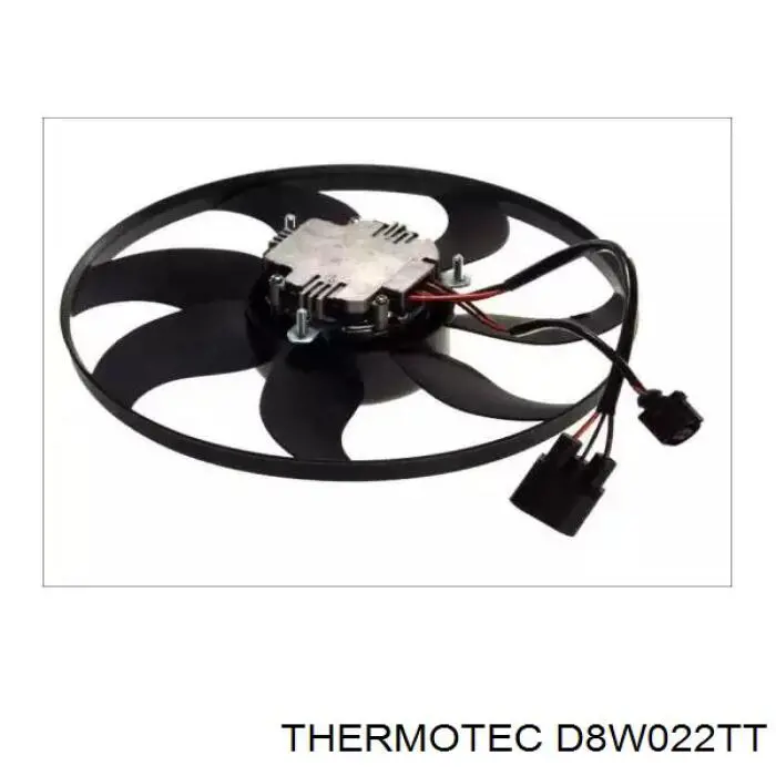 Comprar D8W022TT Thermotec Ventilador eléctrico de refrigeración completo izquierdo (motor y hélice)