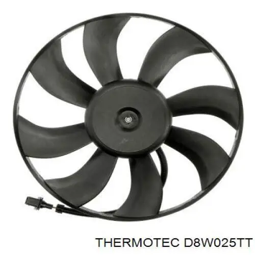 D8W025TT Thermotec ventilador (rodete +motor refrigeración del motor con electromotor completo)