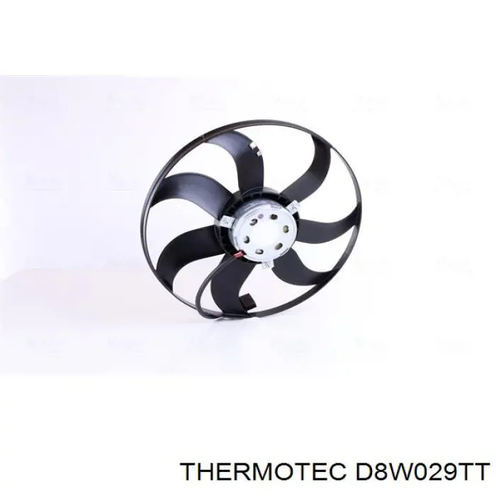 D8W029TT Thermotec ventilador (rodete +motor refrigeración del motor con electromotor completo)