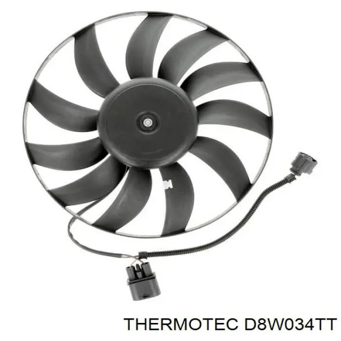 1K0998455A VAG ventilador (rodete +motor refrigeración del motor con electromotor, izquierdo)