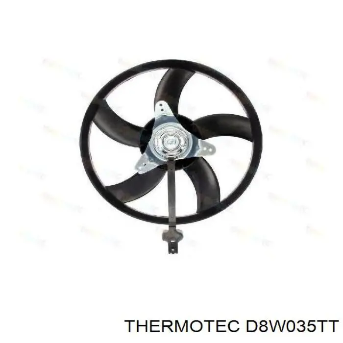 D8W035TT Thermotec ventilador (rodete +motor refrigeración del motor con electromotor completo)