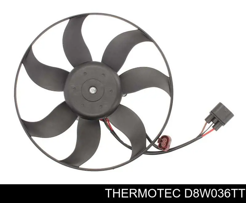 Comprar D8W036TT Thermotec Ventilador eléctrico de refrigeración completo izquierdo (motor y hélice)