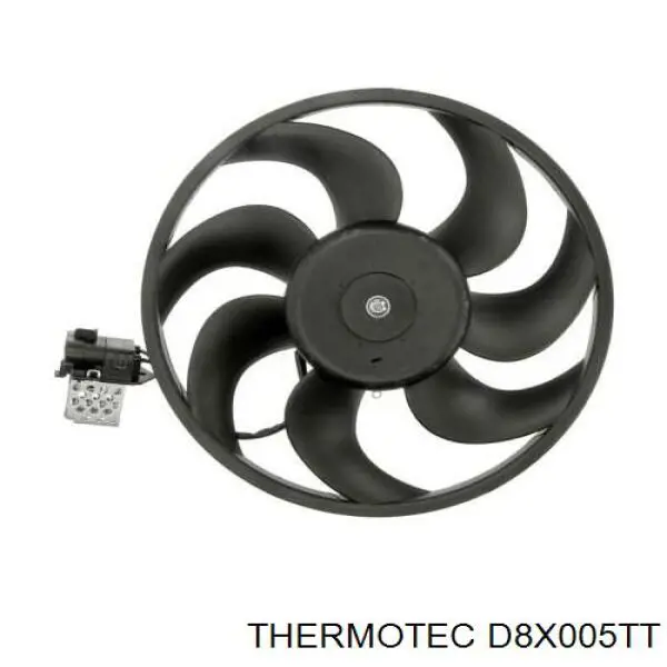 D8X005TT Thermotec ventilador (rodete +motor refrigeración del motor con electromotor completo)