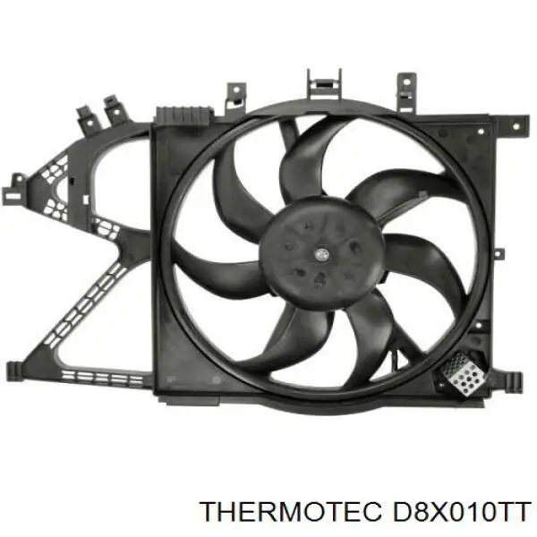 D8X010TT Thermotec ventilador (rodete +motor refrigeración del motor con electromotor derecho)