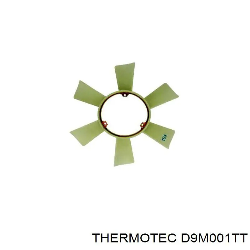 D9M001TT Thermotec rodete ventilador, refrigeración de motor