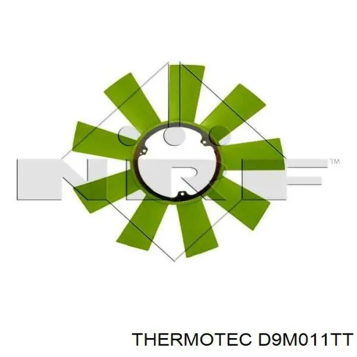 Ventilador del radiador Mercedes 0032051306