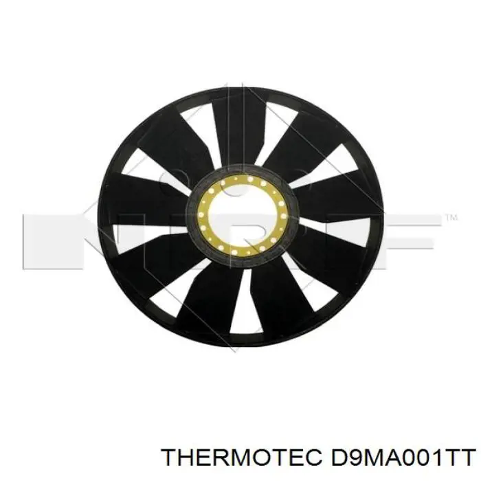 D9MA001TT Thermotec rodete ventilador, refrigeración de motor