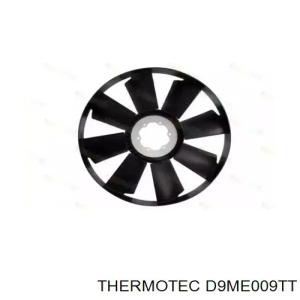 D9ME009TT Thermotec rodete ventilador, refrigeración de motor